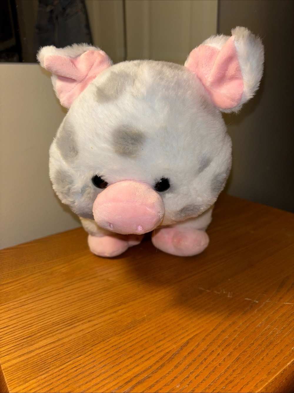 Build-A-Bear Pink and White Plush Pig Small Pet Toy